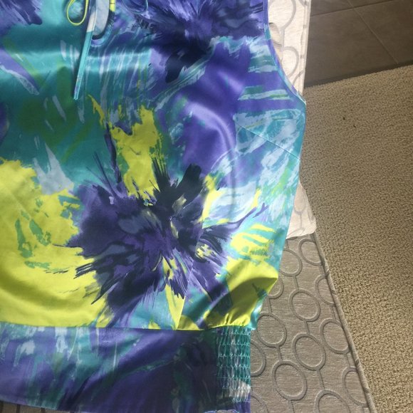 Womens Colour Splash Tank - Picture 3 of 3